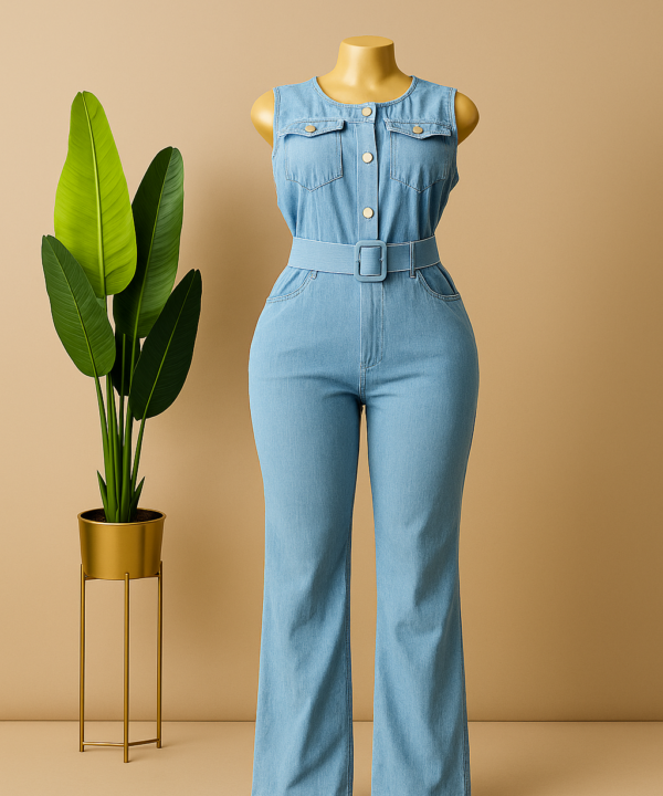 Denim Jump Suit