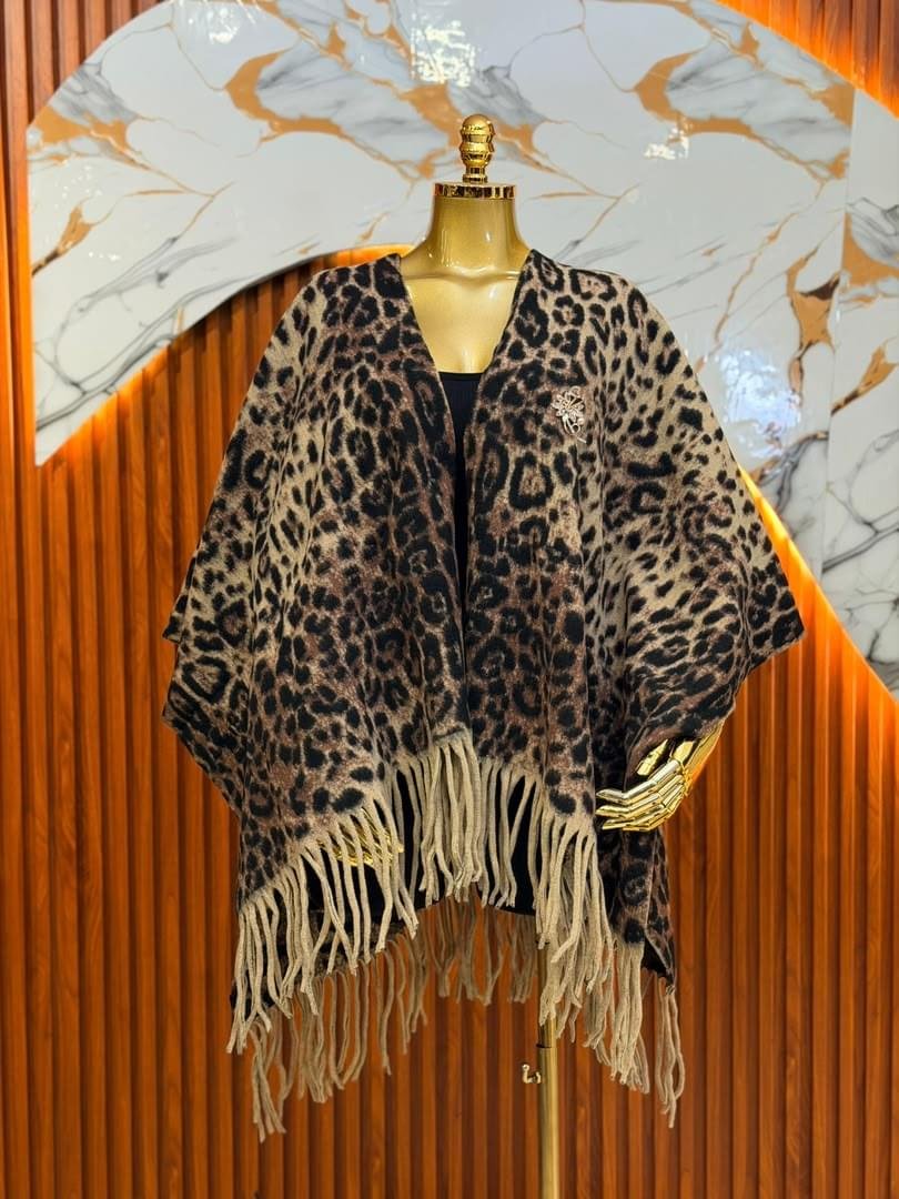 Classy Trend Poncho - Image 2